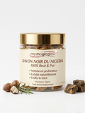 Savon noir anti imperfections 100% pur et brut du Nigéria non éclaircissant