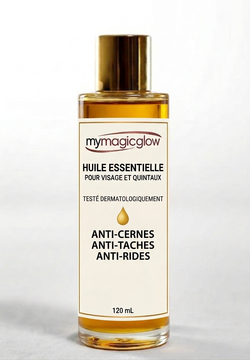Huile Essentielle Visage & Quintaux – L'Éclat Signature