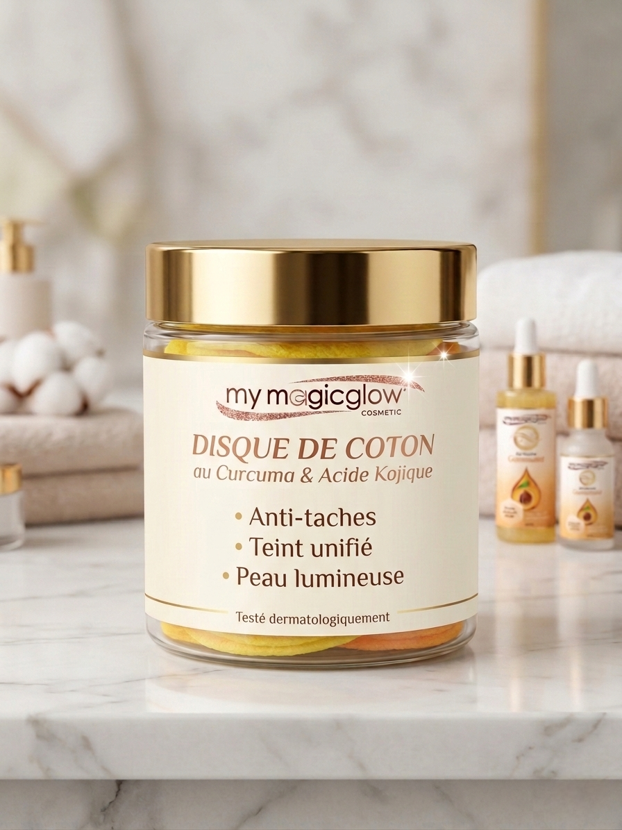 Disques Correcteurs Éclat - Curcuma & Acide Kojique (80 pads)