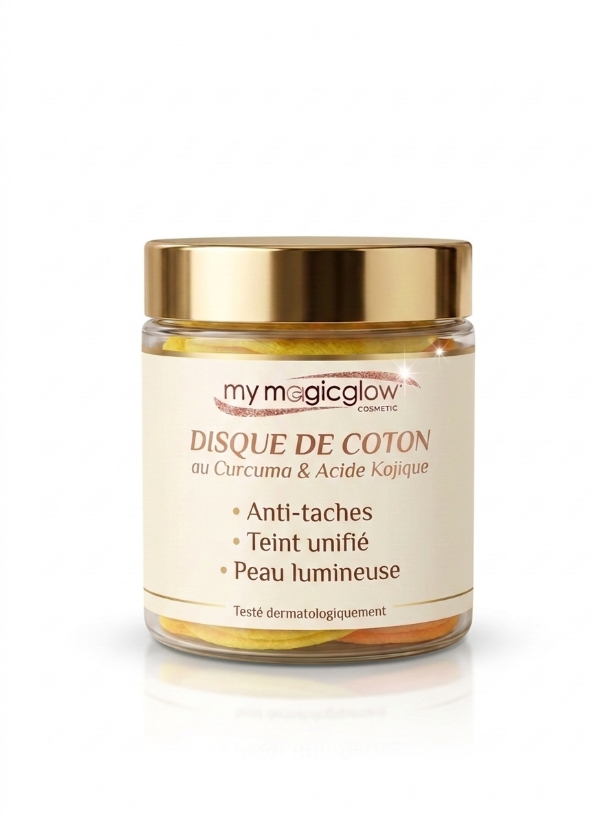 Disques Correcteurs Éclat - Curcuma & Acide Kojique (80 pads)