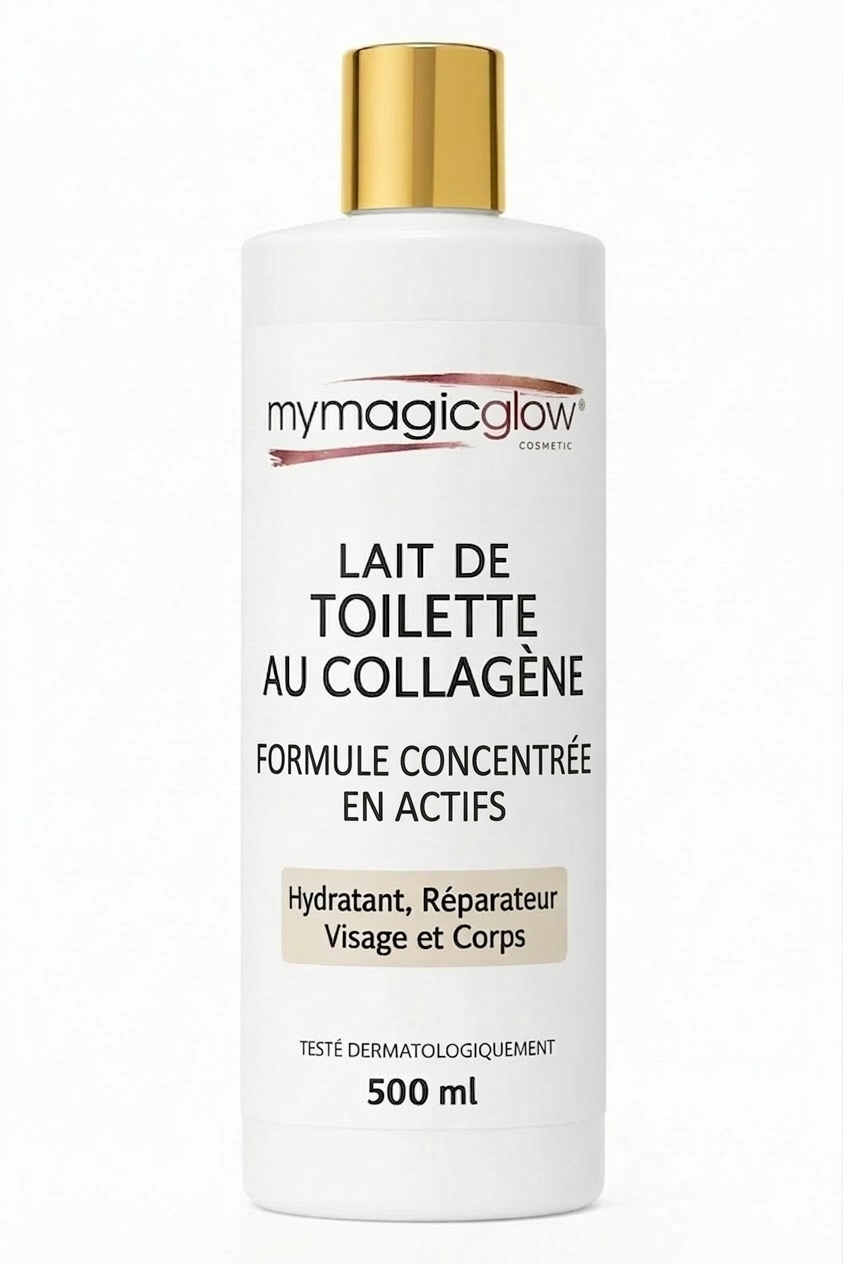 Lait de Toilette Anti-Âge - Nutrition & Collagène