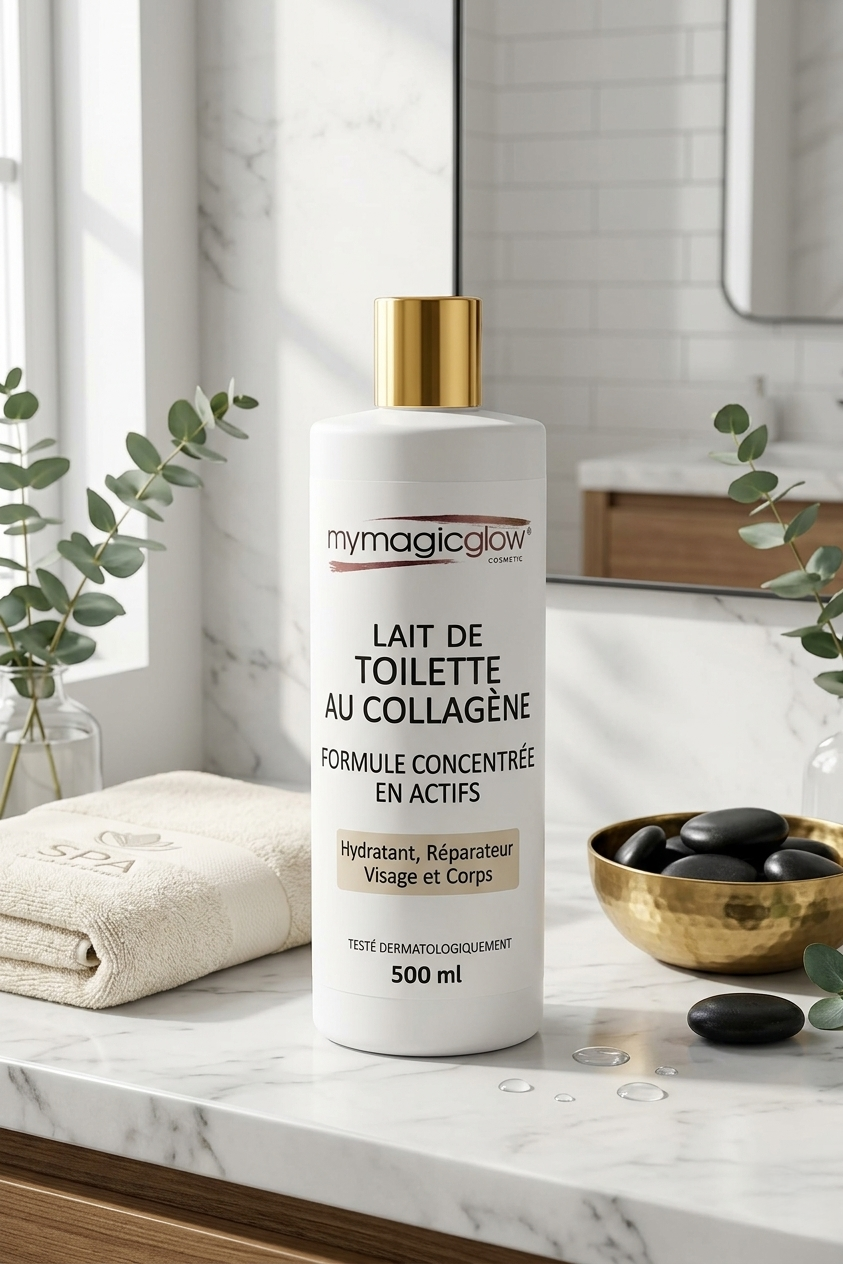 Lait de Toilette Anti-Âge - Nutrition & Collagène