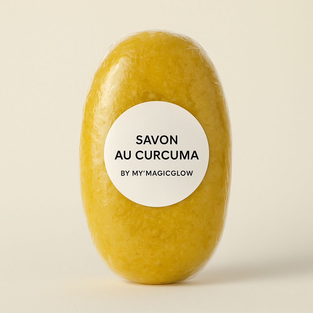 Savon Bio Curcuma Pure — L’Or Jaune de l'Éclat