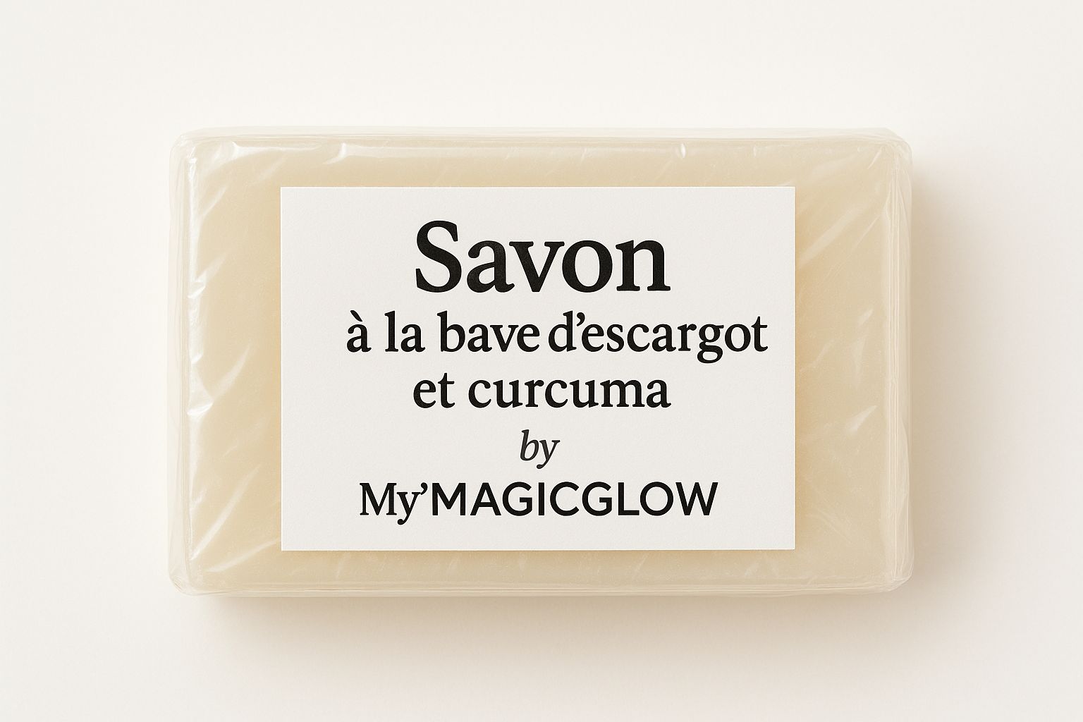 Savon à la Bave d’Escargot & Curcuma – My’MagicGlow