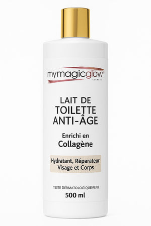 Lait de Toilette Anti-Âge ou Collagène – My’MagicGlow