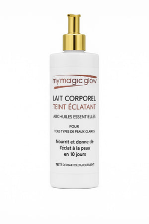 Lait Corporel Teint Éclatant – Peaux Claires – My’MagicGlow